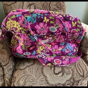 Vera Bradley travel tote